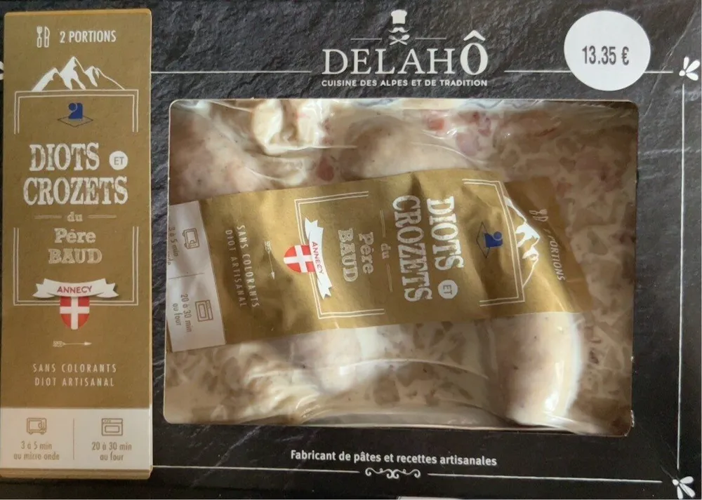 Diots et Crozets du Père Baud