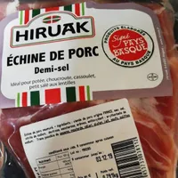 Échine de porc demi sel