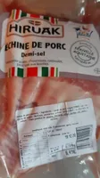 Échine de porc 1/2 sel
