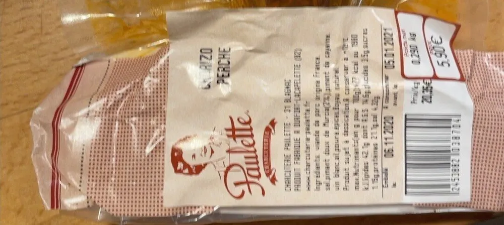 Chorizo perche