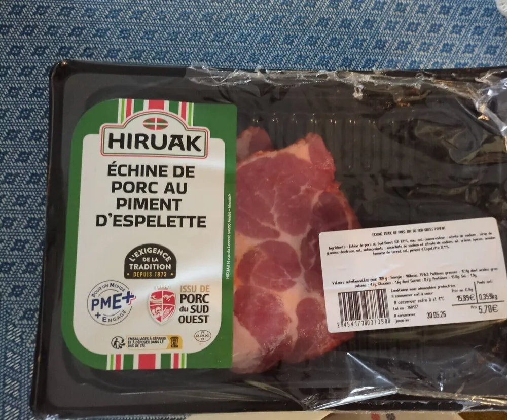 Échine De Porc