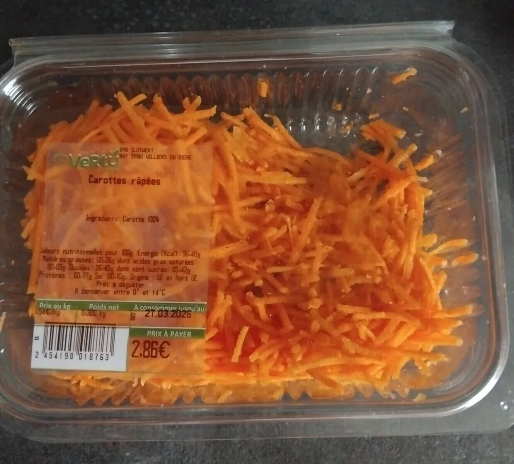 Carrote rapé