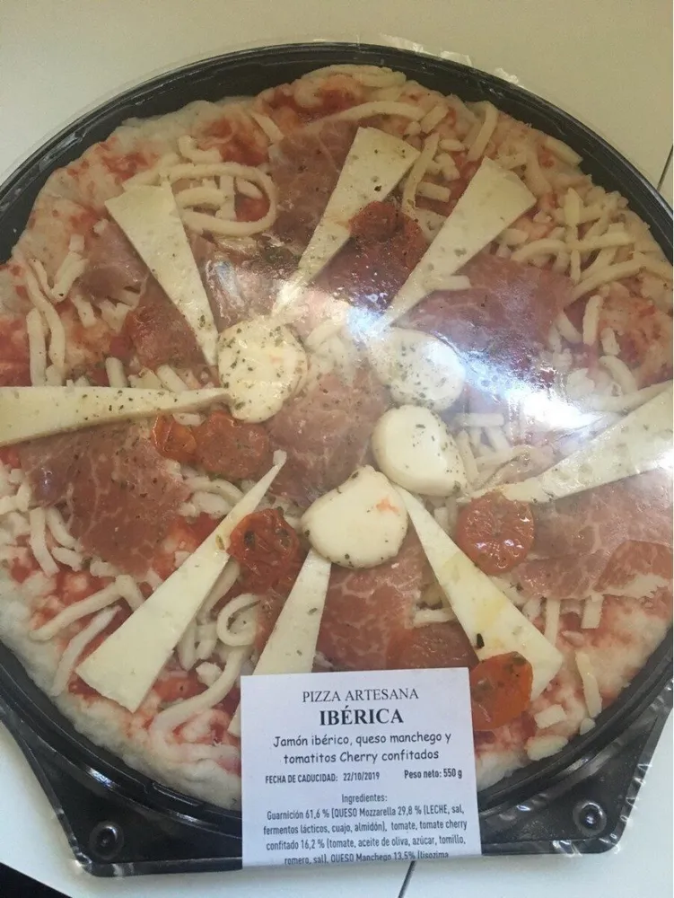Pizza iberica
