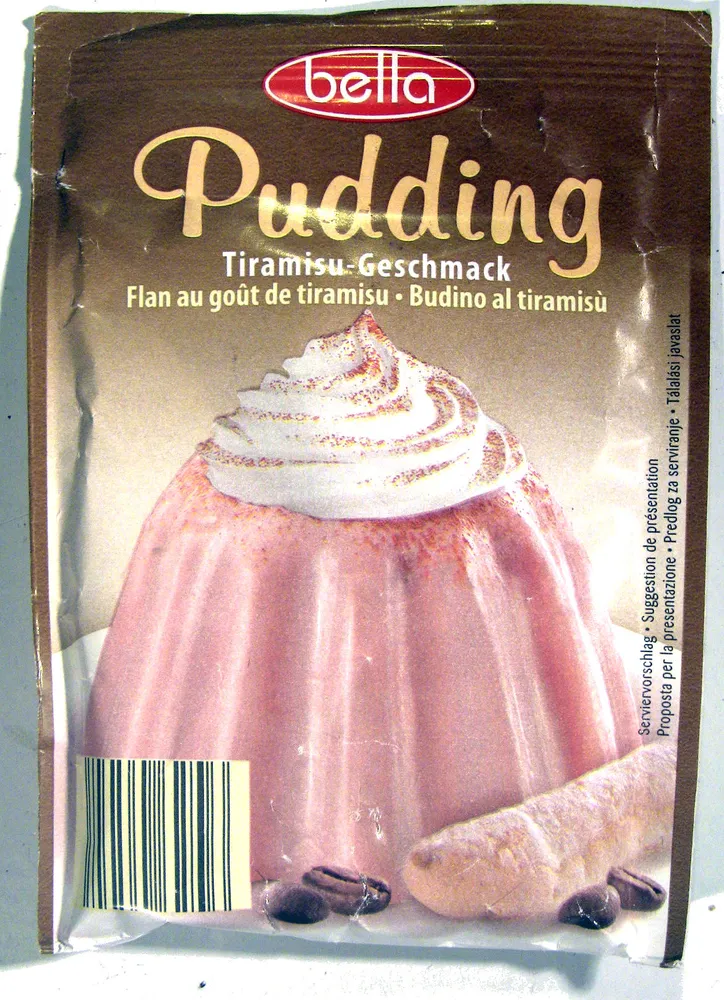 Bella Pudding Tiramisu-Geschmack