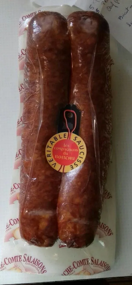 Véritable saucisse des compagnons du boitchu