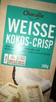 Weisse Kokos-crisp