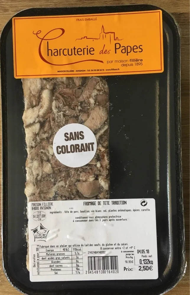 Fromage de tete tradition