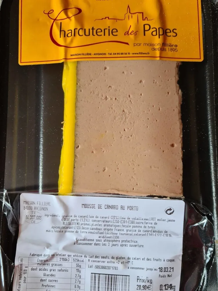 Mousse de canard au porto