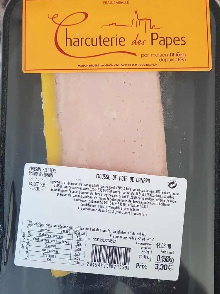 Mousse de foie de canard