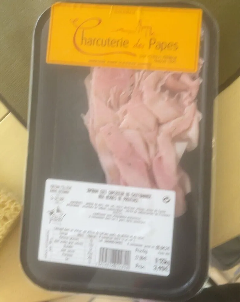 charcuterie des papes