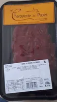 Viande des Grisons en tranches
