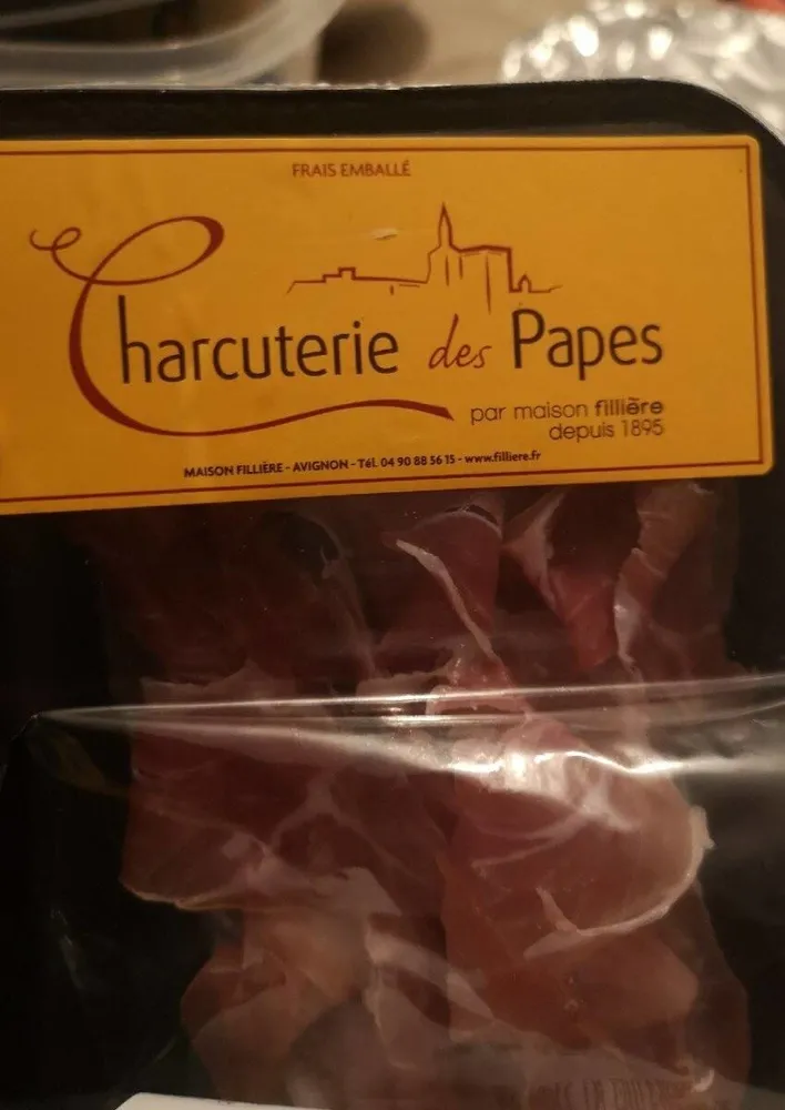 Chiffonnade de jambon cru