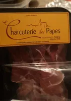 Chiffonnade de jambon cru