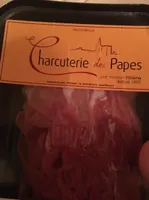 Jambon des papes en chiffonnade