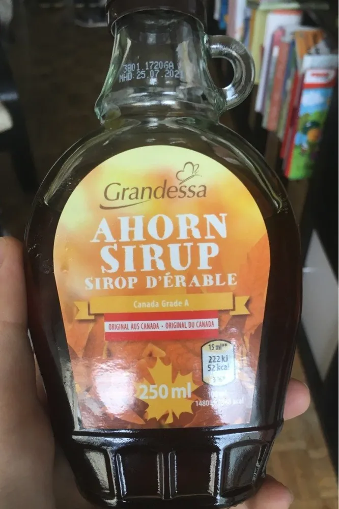 Ahorn Sirup sirop d'érable