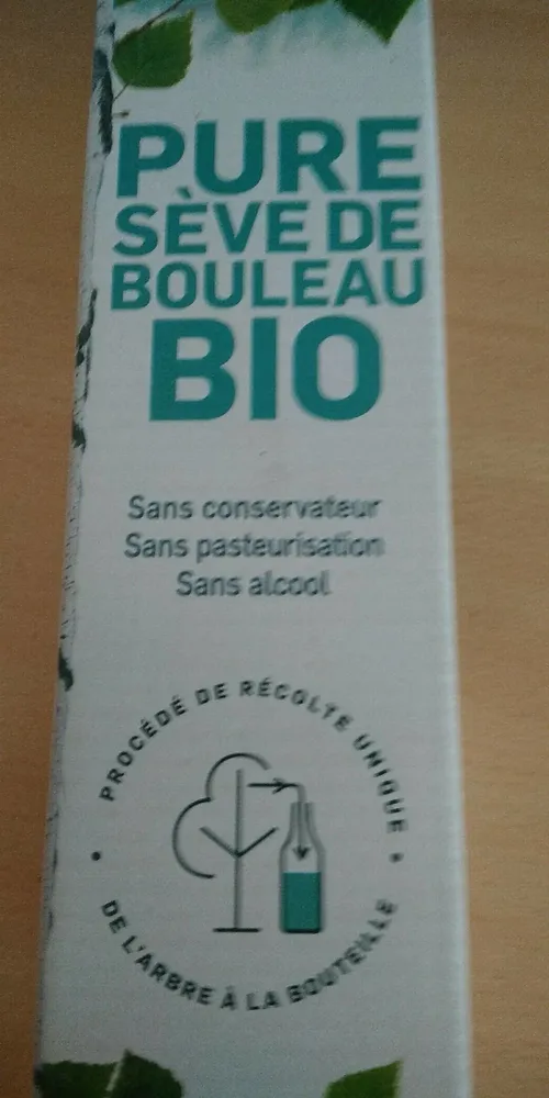 Pure sève de bouleau bio