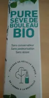 Pure sève de bouleau bio