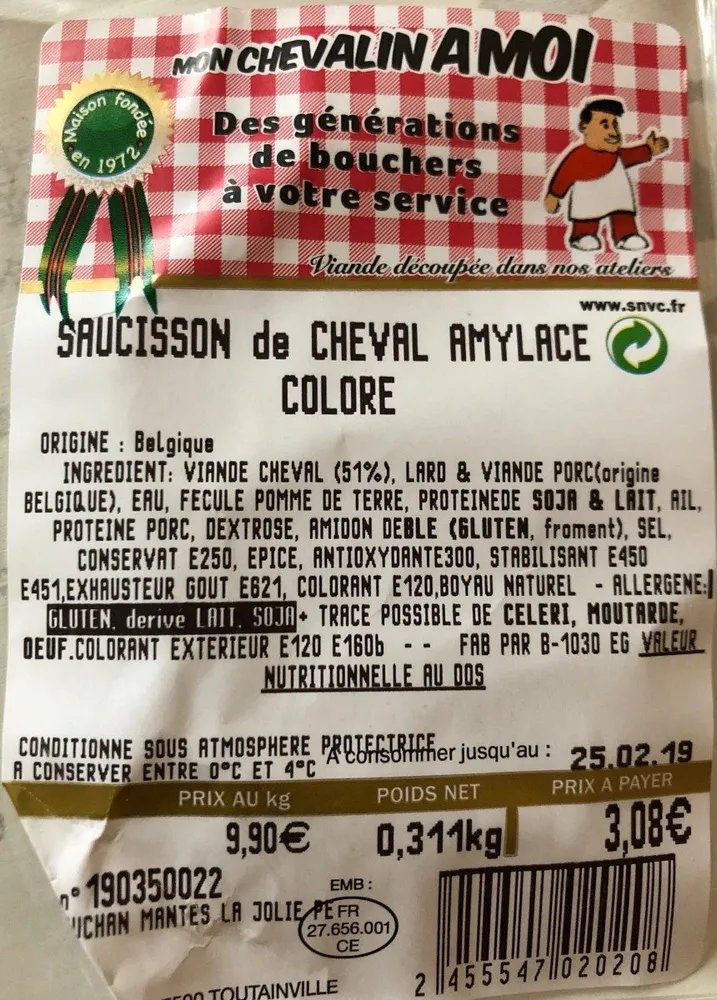 Saucisson de cheval