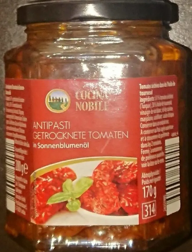 Antipasti tomates séchées