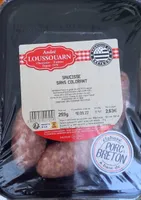 Saucisse sans colorant