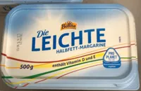 Die leichte halbfett-magarine