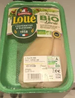 2 filets pouket fermier bio