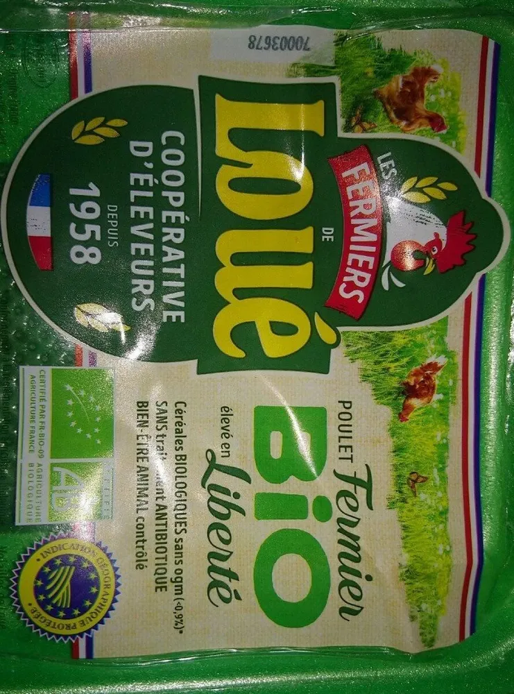 Filet poulet bio