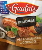 Mini andouillettes au canard