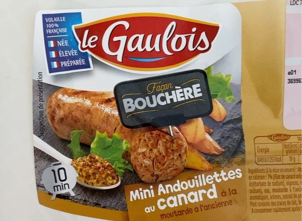 Mini andouilette au canard