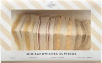 Minisándwiches surtidos