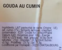 Gouda au cumin