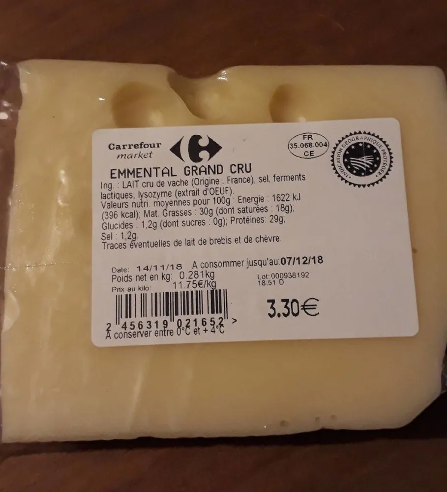 Emmental grand cru