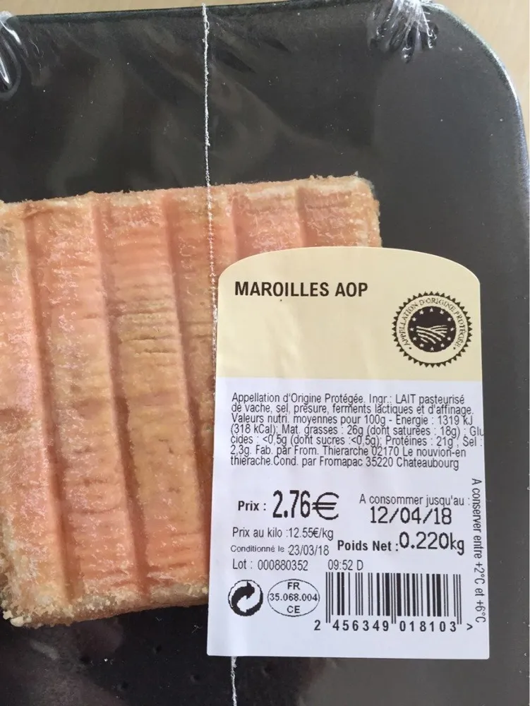 Maroilles AOP