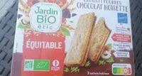 Crousti fourré chocolat noisete