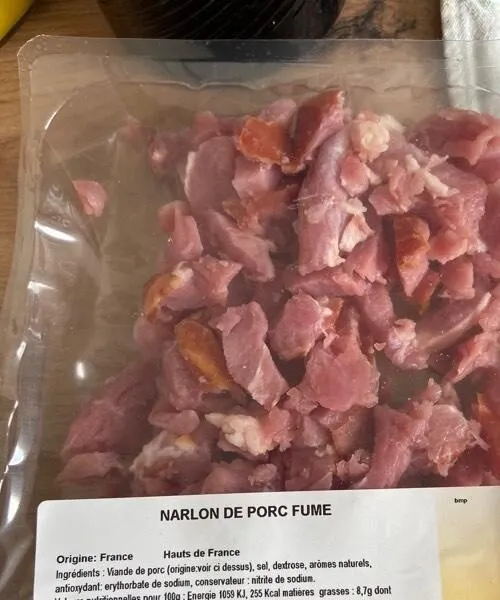 Narlon de porc fume