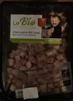 Dés de cochon blanc BIO