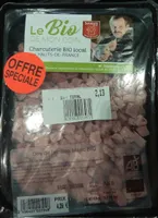 Des de jambon blanc bio