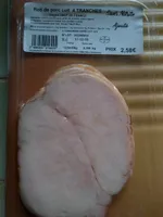 Rôti de porc cuit 4 tranches