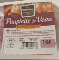 Paupiette de veau