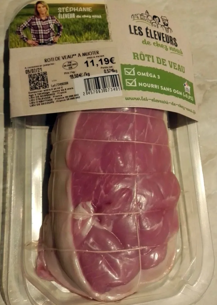 Rôti de veau à mijoter