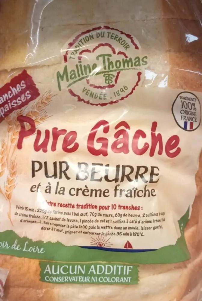 Purée gâche pur beurre