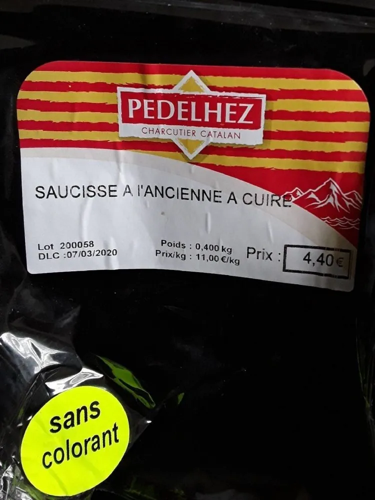 Saucisse à l'ancienne à cuire