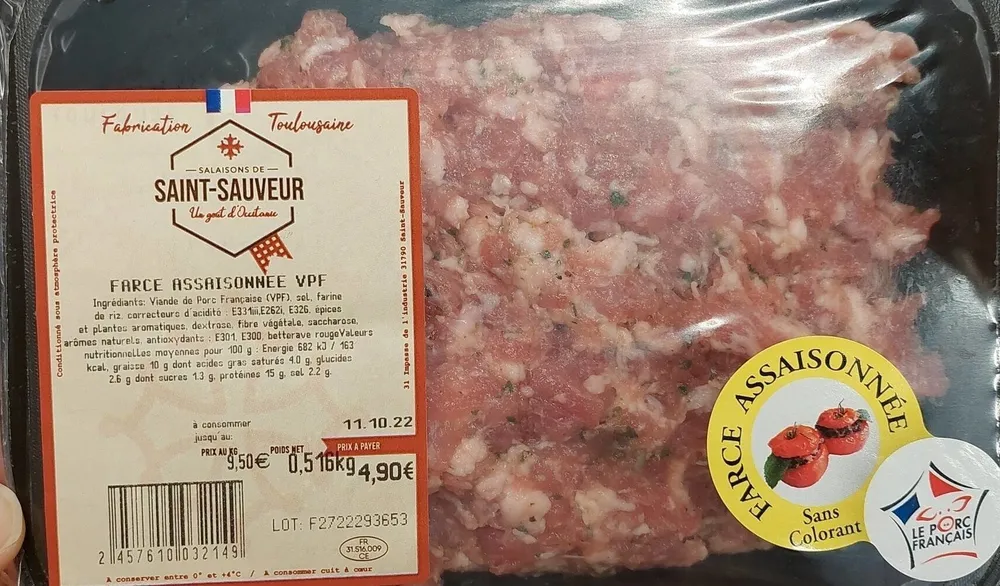 Farce assaisonnée VPF