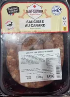 Saucisse fine brasse de canard