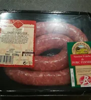 Saucisse toulouse label rouge