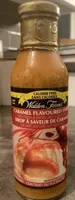 Sirop a saveur de caramel