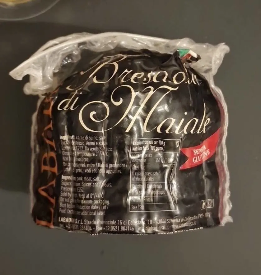 Bresaola di maiale