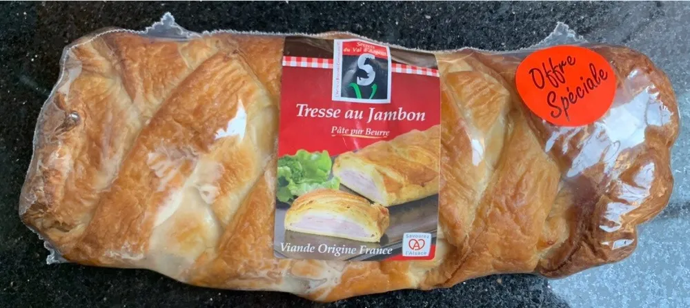 Tresse au jambon