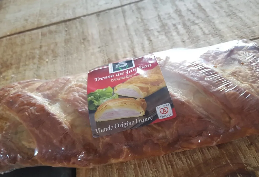 Tresse au jambon