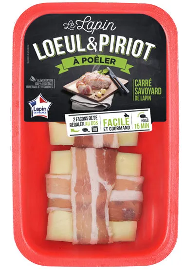 2 Carrés savoyards de lapins